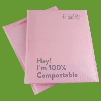 Biodegradable clothing bubble bag